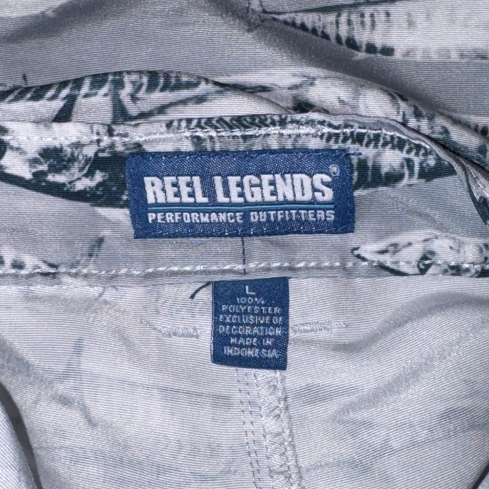 Reel Legends Performance Outfitters Men's Cargo Fishing Shorts Size Large - Picture 3 of 7